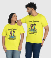 Travel Partners Unisex Half Sleeve T-Shirts (Pack of 2)